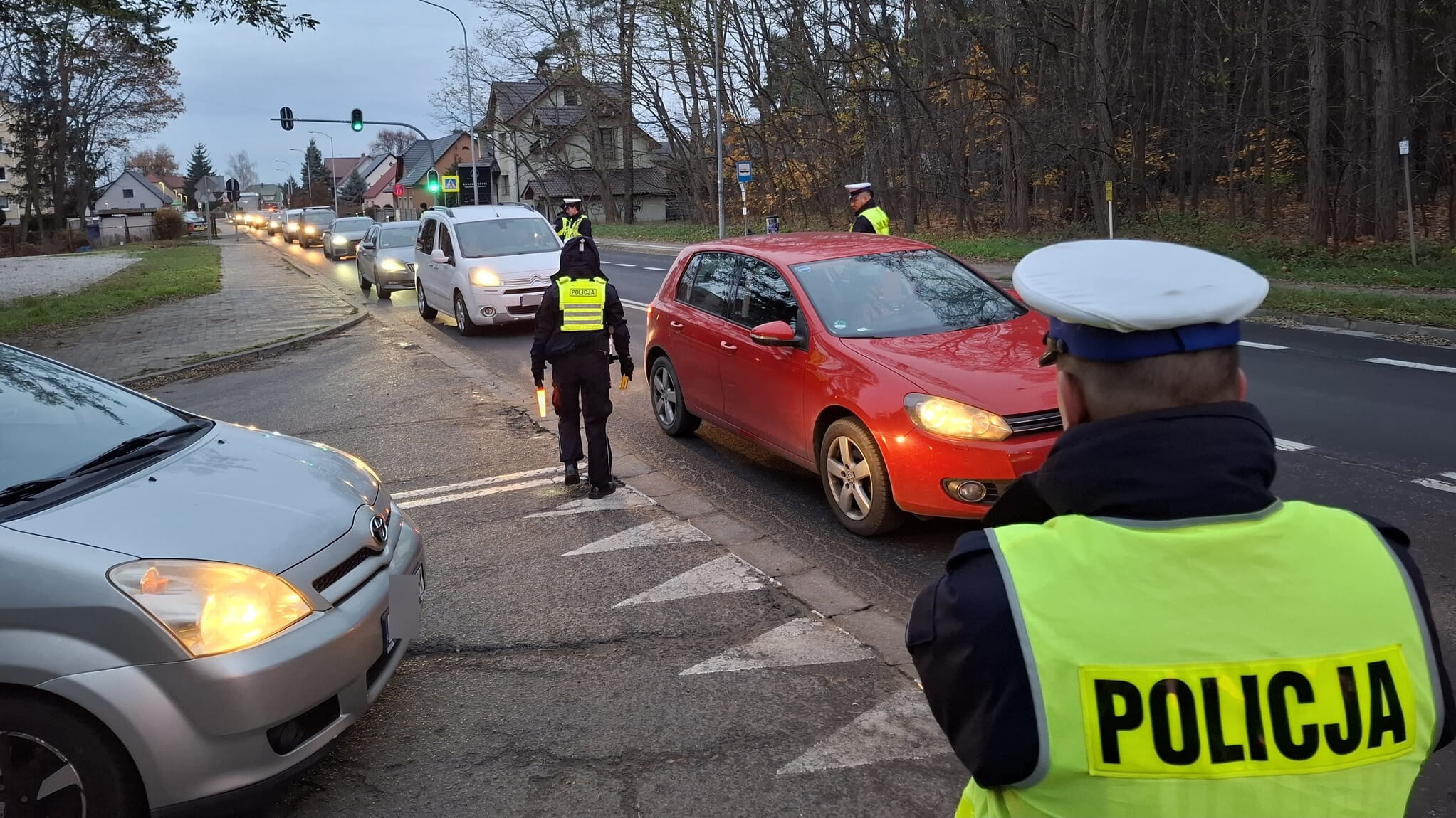 Pijani kierowcy - Trzeźwy poranek. Policja Zielona Góra