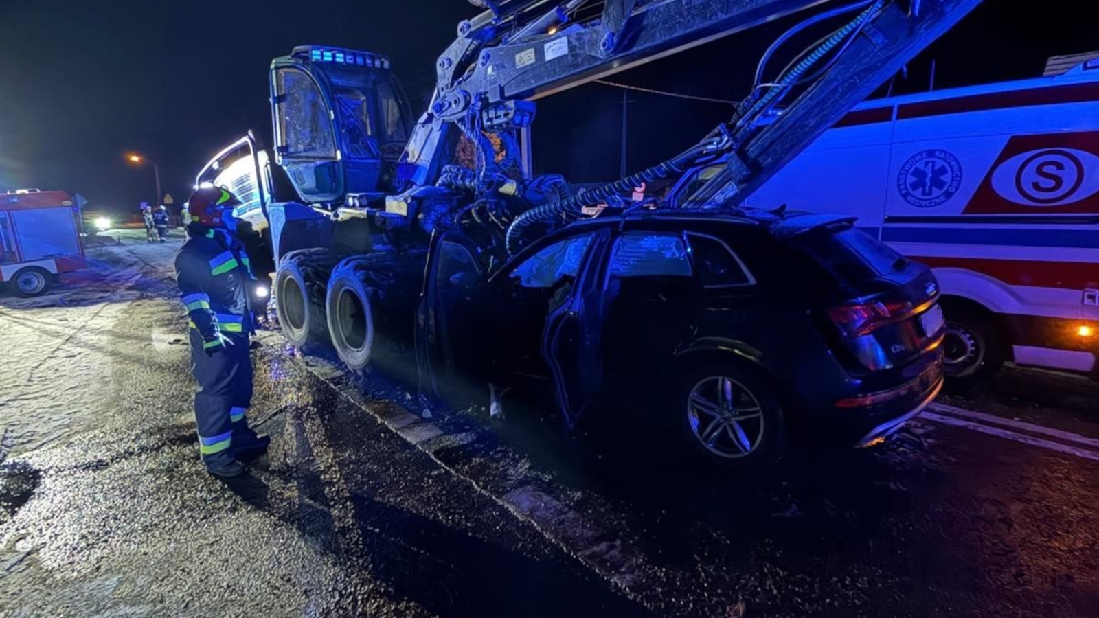 Wypadek na DK12 - Wypadek Strzeszowice. Wypadek Żary
