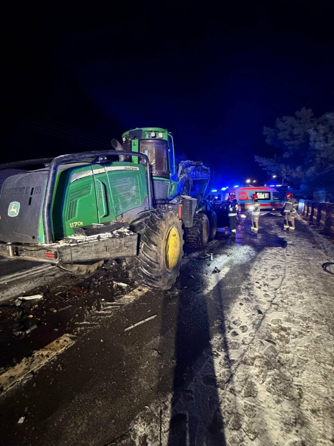 Wypadek na DK12 - Wypadek Strzeszowice. Wypadek Żary