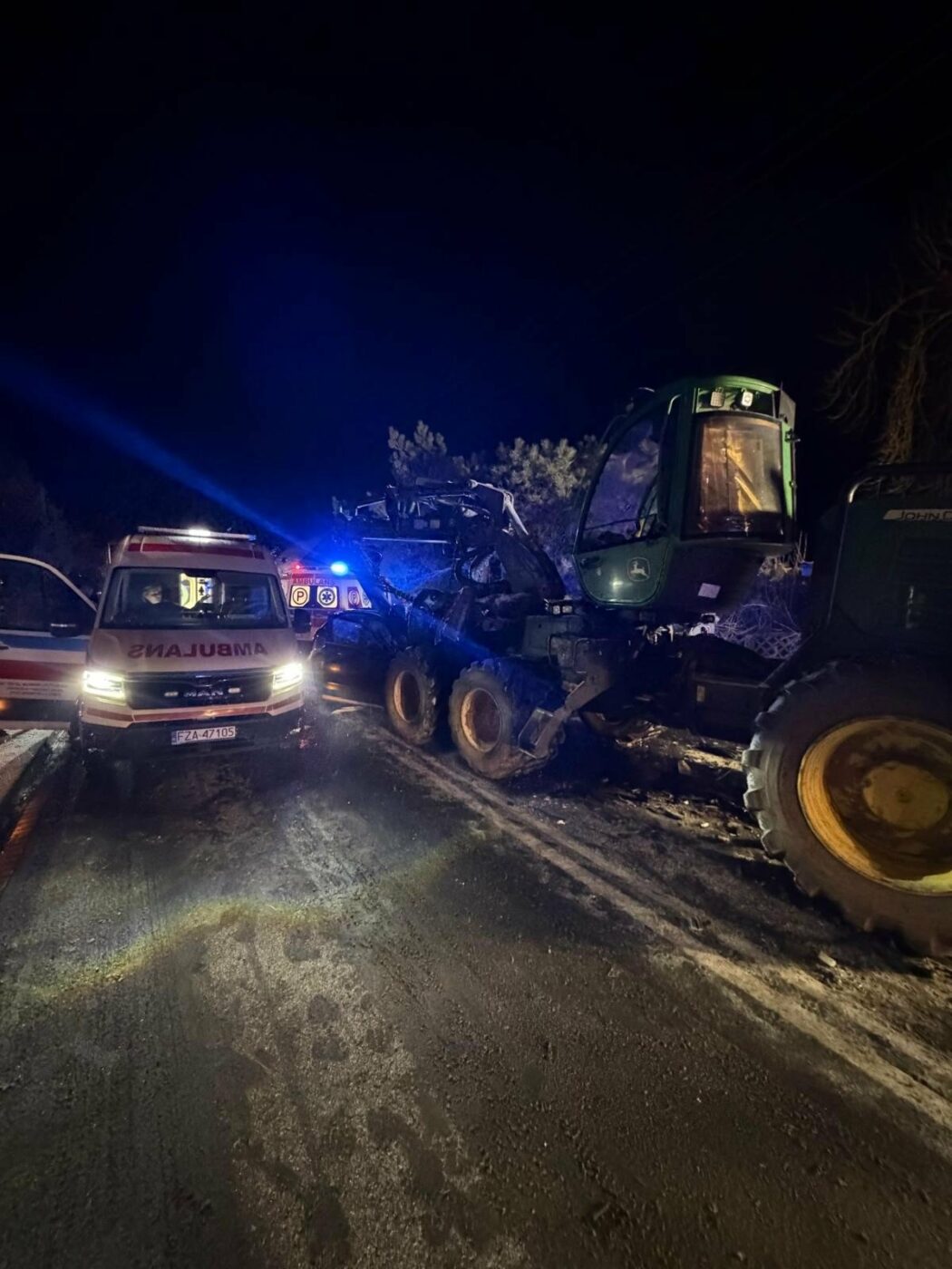 Wypadek na DK12 - Wypadek Strzeszowice. Wypadek Żary