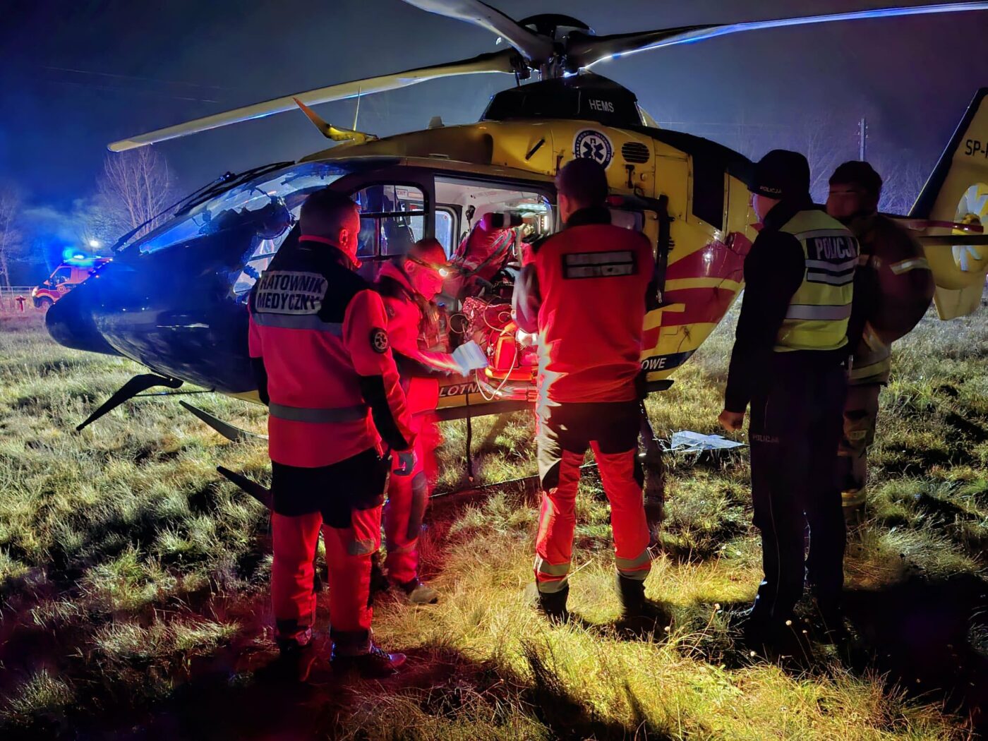 Wypadek Rzepin - Potrącenie Rzepin. Mężczyzna reanimowany