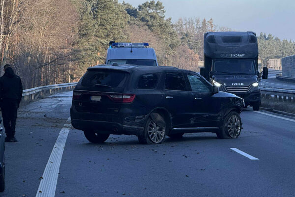 Zderzenie na S3 - Wypadek Zielona Góra. Sytuacja na S3