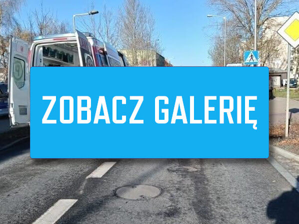 Wypadek w Zielonej Górze. Potrącenie pieszej. Droga zablokowana, są korki Potrącenie Zielona Góra - Wypadek Zielona Góra Batorego