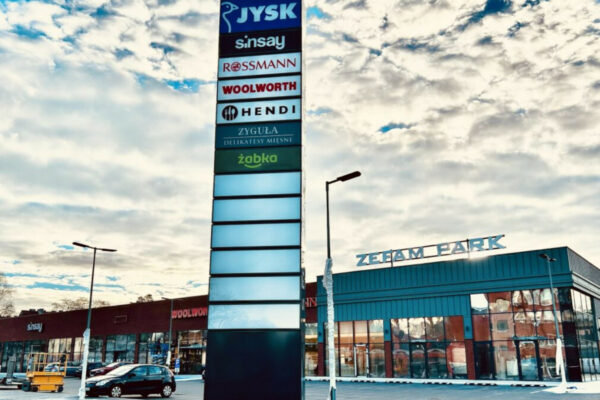 Nowa galeria handlowa Zielona Góra - otwarcie Zefam Park sklepy