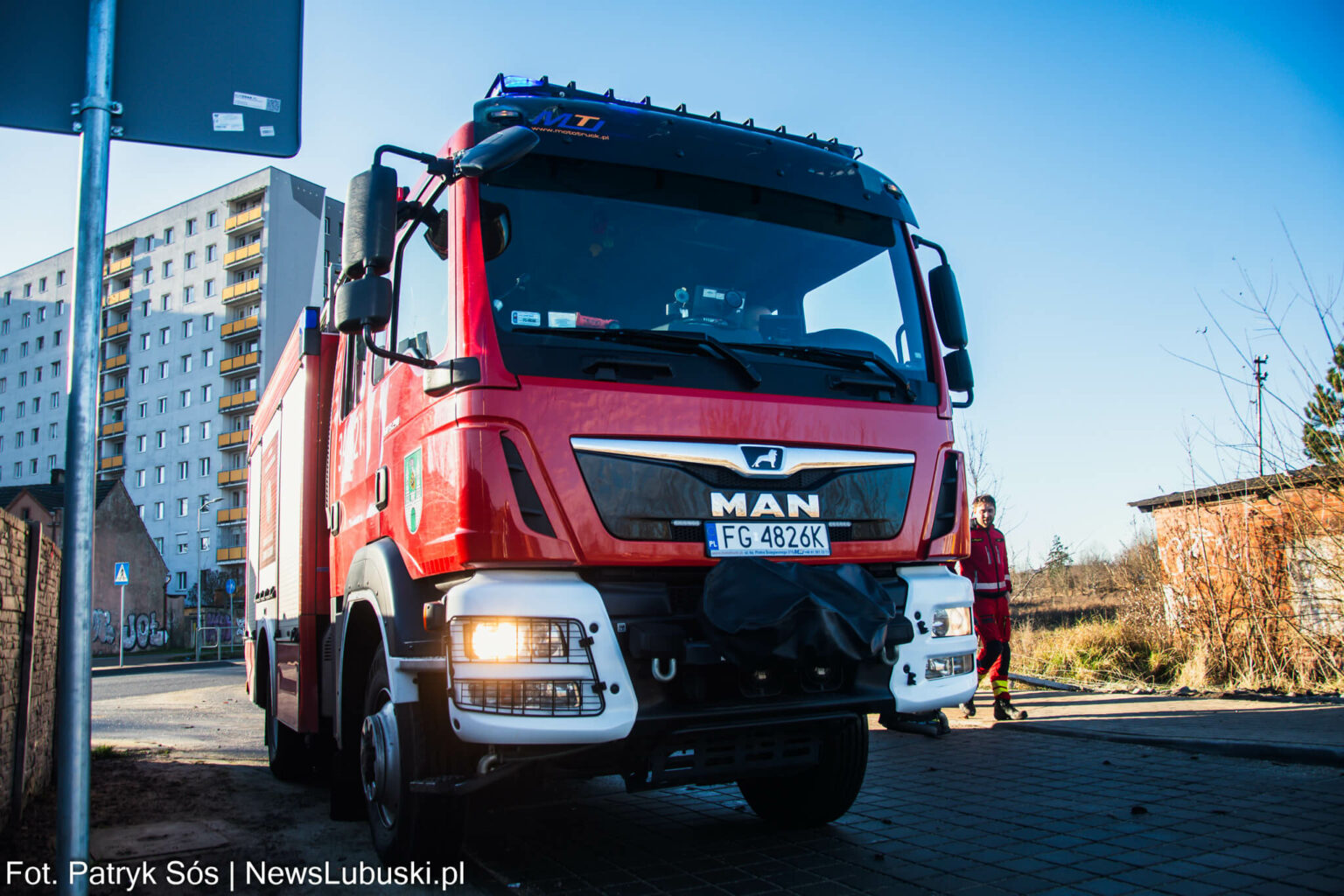 Akcja służb Zielona G&oacute;ra - LPR Zielona G&oacute;ra