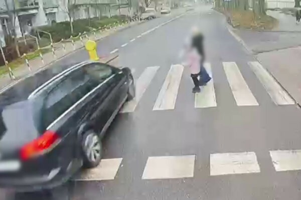 Niebezpieczne zdarzenie Zielona Góra piesi - Policja Zielona Góra