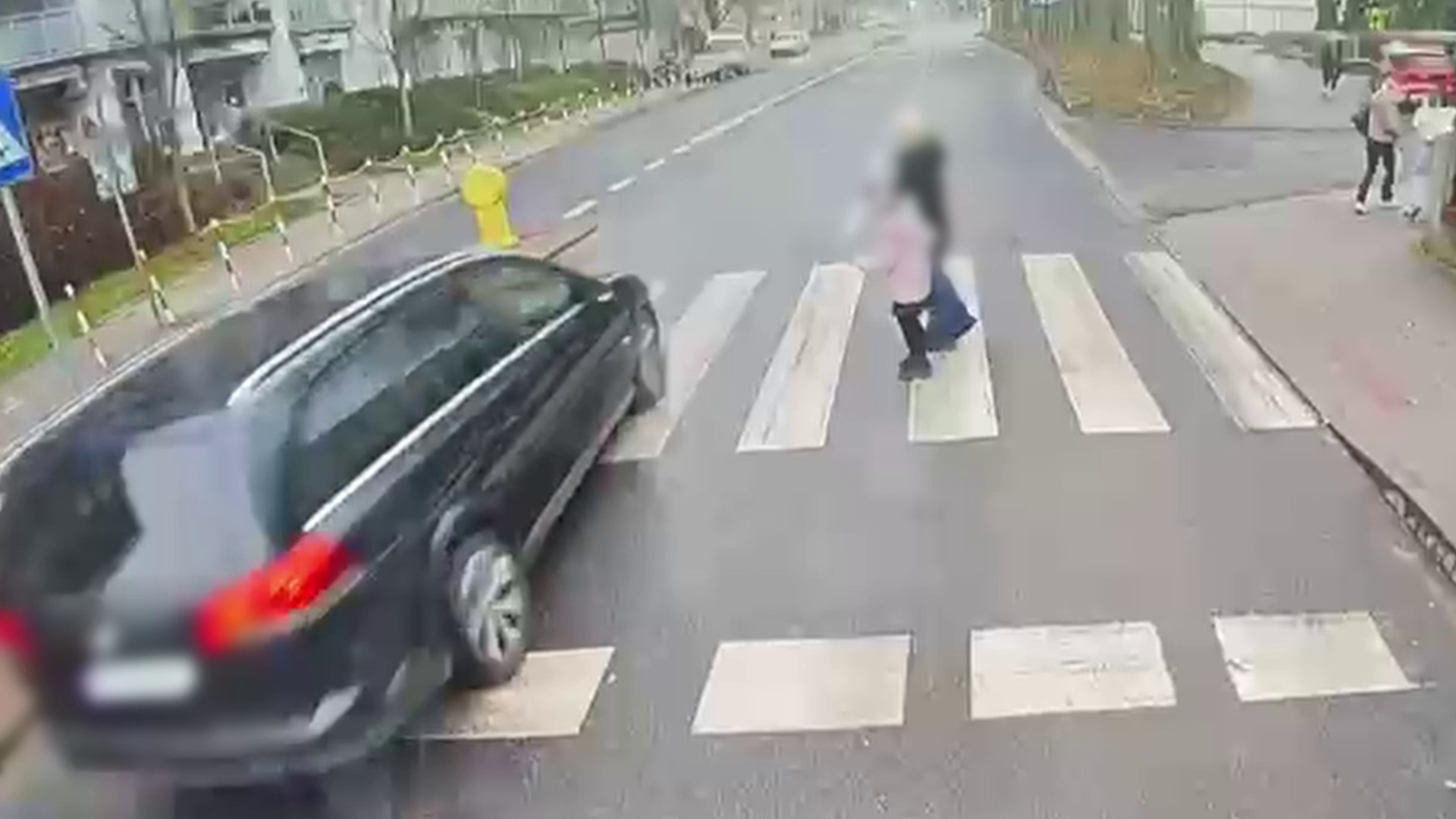 Niebezpieczne zdarzenie Zielona Góra piesi - Policja Zielona Góra