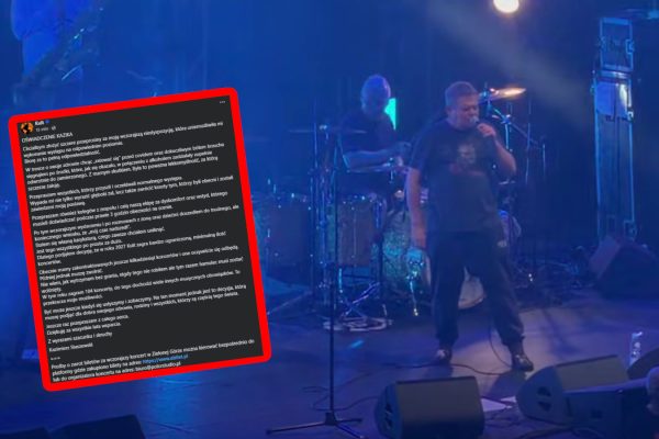 Kazik Zielona Góra - oświadczenie Kazika. koncert Kult