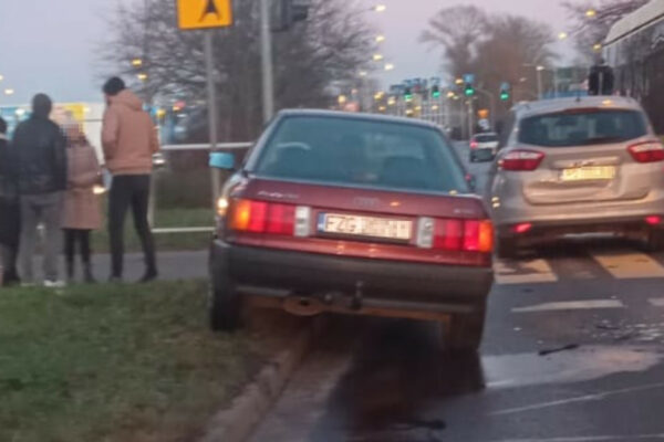 Kolizja Zielona Góra - Wypadek Zielona Góra