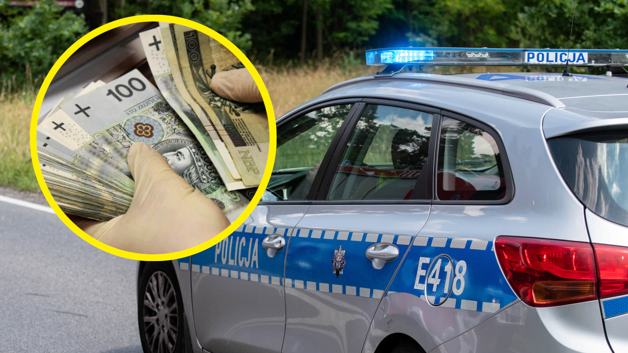 łapówka policja Wigilia Świdnica Zielona Góra