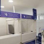 Lotnisko Zielona Góra-Babimost - nowa hala odlotów. strefa Non-Schengen