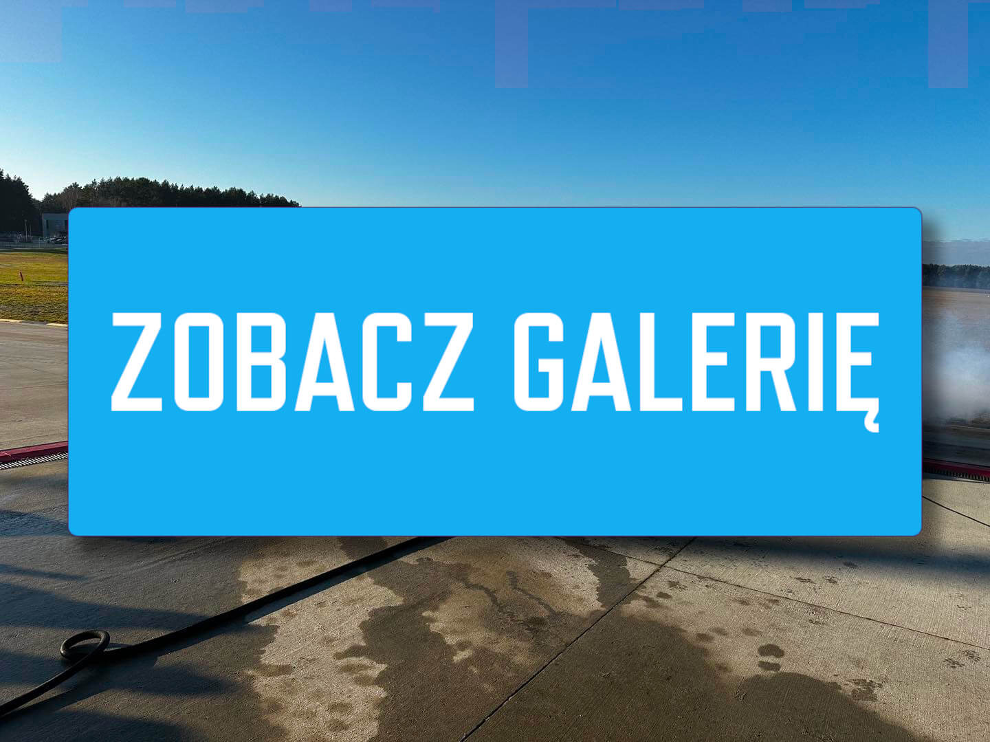 Lotnisko Zielona Góra - Pożar samolotu Zielona Góra