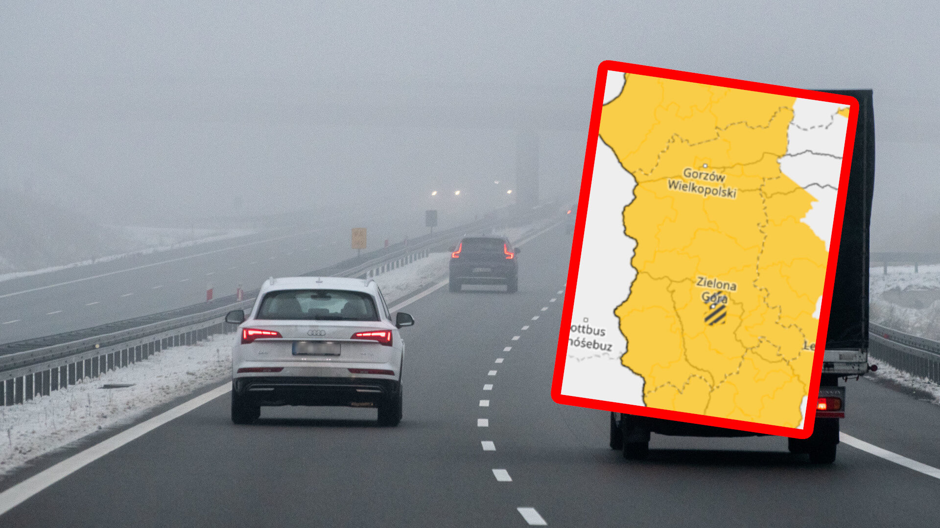 gęsta mgła Lubuskie - ostrzeżenia IMGW. Pogoda Lubuskie