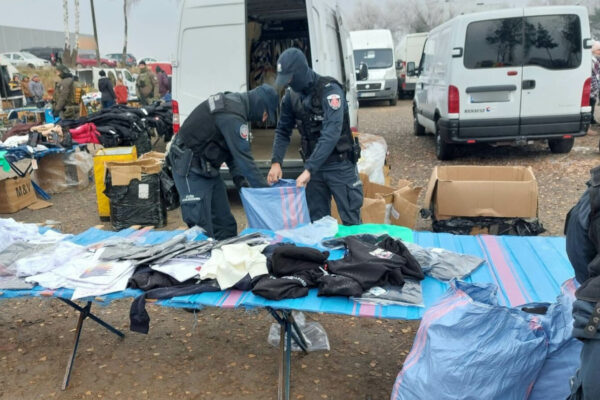 nalot KAS podróbki na bazarze - Łęknica i Gorzów kontrole