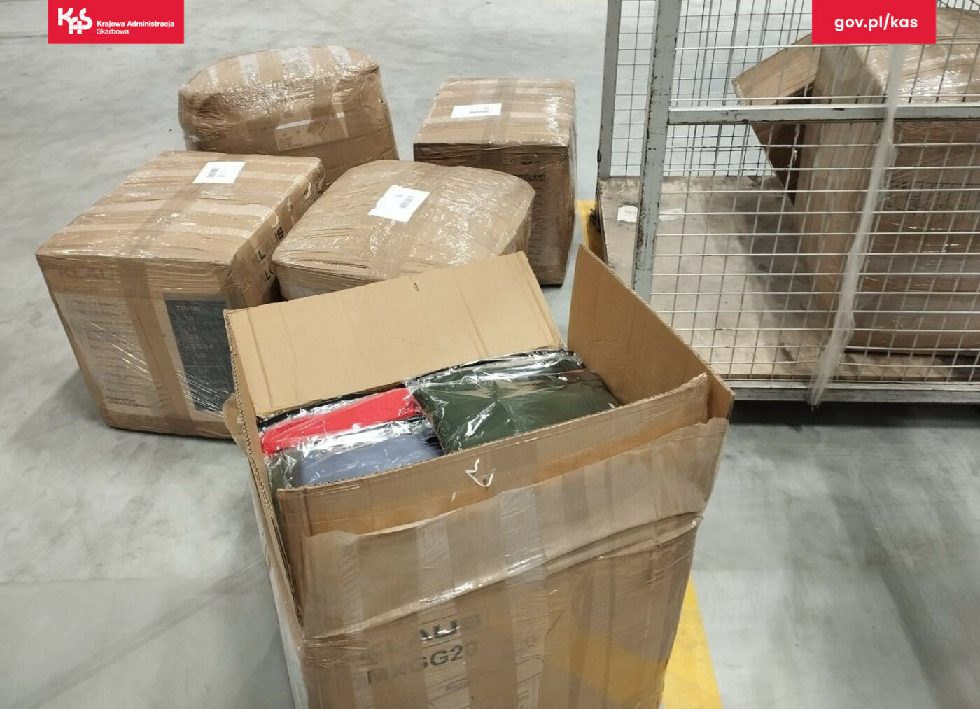 niebezpieczne zabawki - podrabiana odzież. KAS Lubuskie