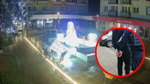 wandalizm Krosno Odrzańskie - zniszczone ozdoby świąteczne