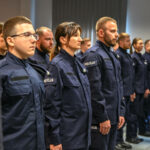 nowi policjanci lubuskie - ślubowanie policjantów. Lubuska Policja