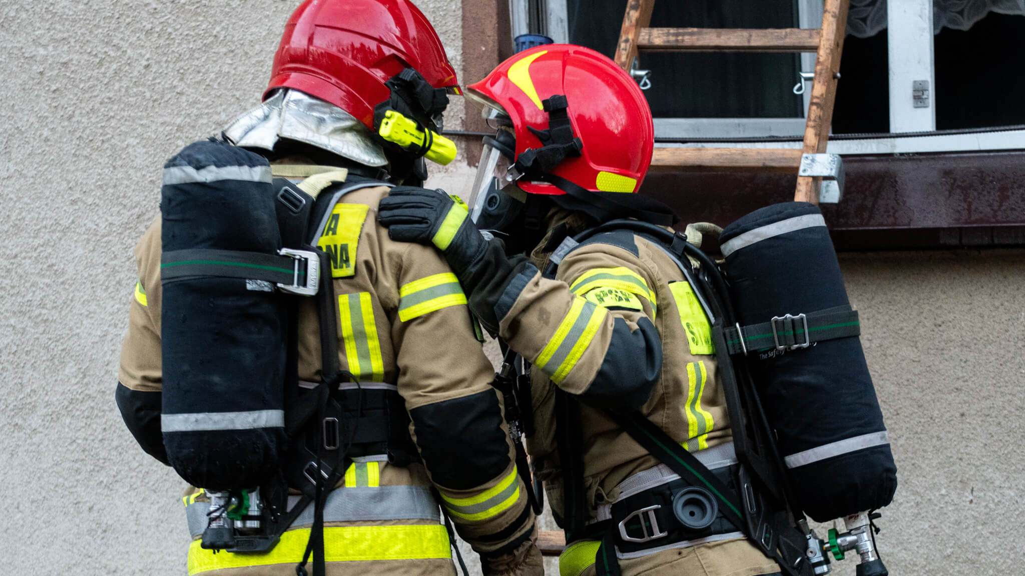 Pożar Krosno Odrzańskie - Pożar Struga