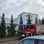 Pożar Zielona Góra - VII LO Zielona Góra