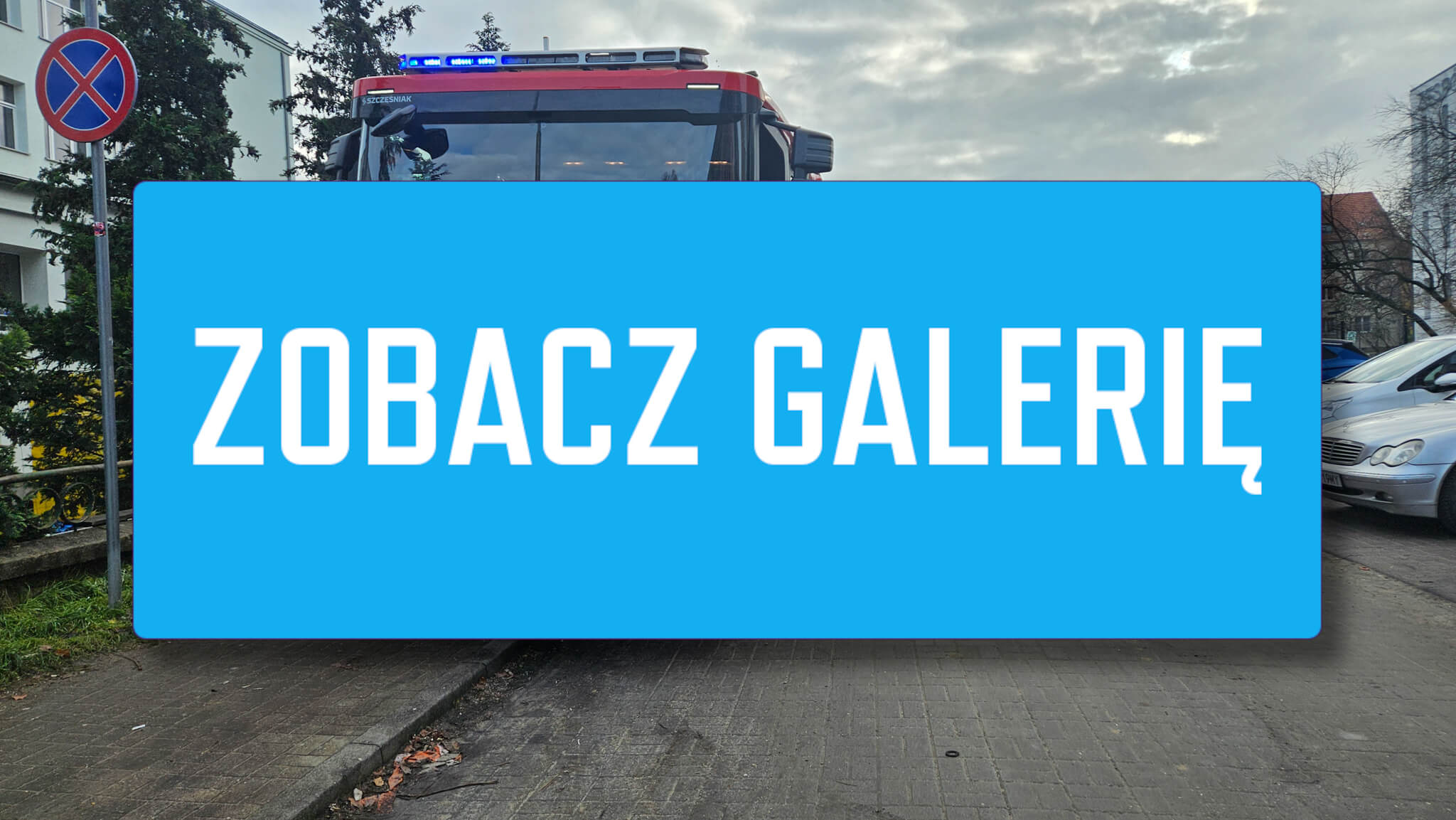 Pożar Zielona Góra - VII LO Zielona Góra