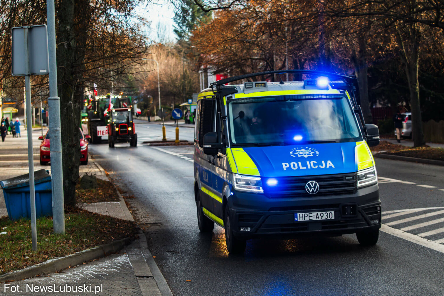 protest rolnik&oacute;w Zielona G&oacute;ra - Mercosur protest