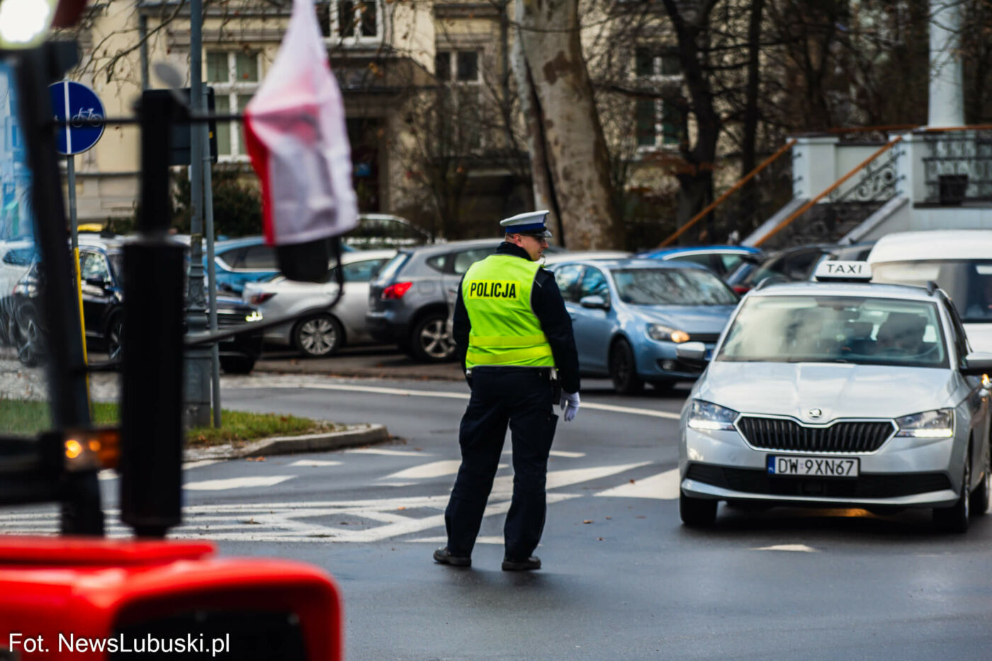 protest rolnik&oacute;w Zielona G&oacute;ra - Mercosur protest