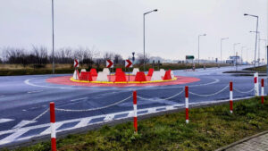 Nowe rondo na obwodnicy Żar. Kierowców czekają zmiany (ZDJĘCIA)