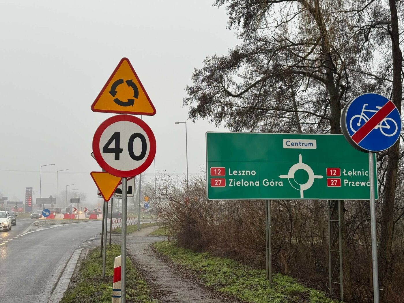 nowe rondo Żary DK12 obwodnica