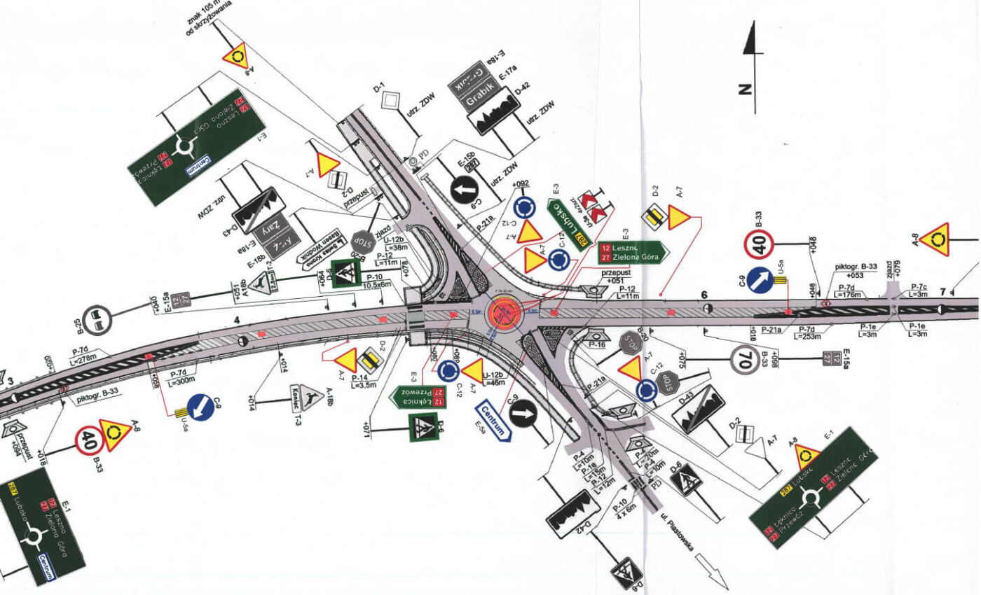 nowe rondo Żary DK12 obwodnica