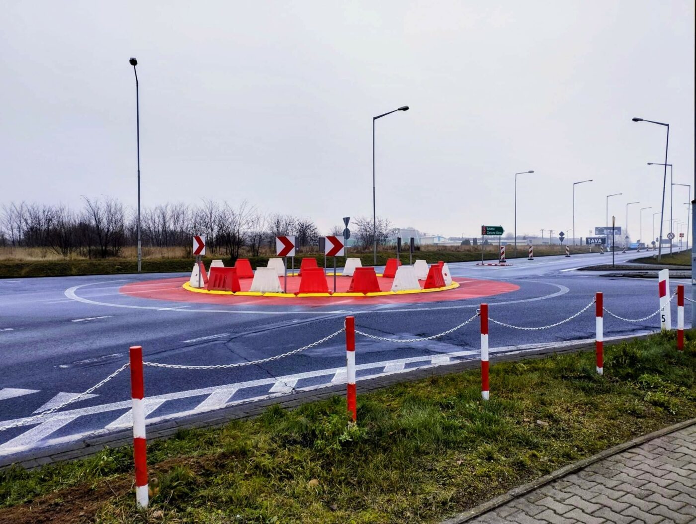 nowe rondo Żary DK12 obwodnica