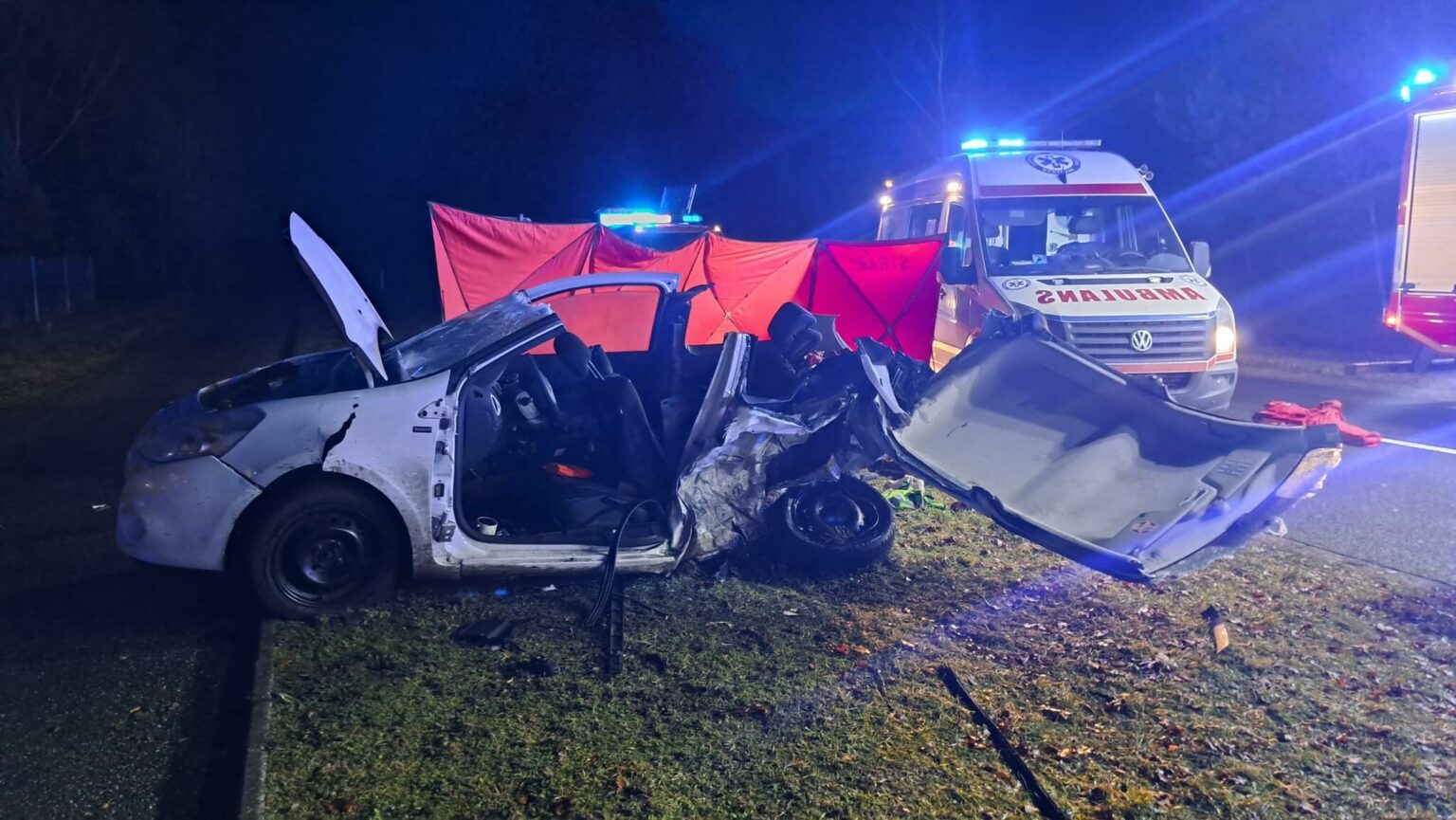 Wypadek na DW289 - Wypadek Zasieki. Wypadek Lubsko