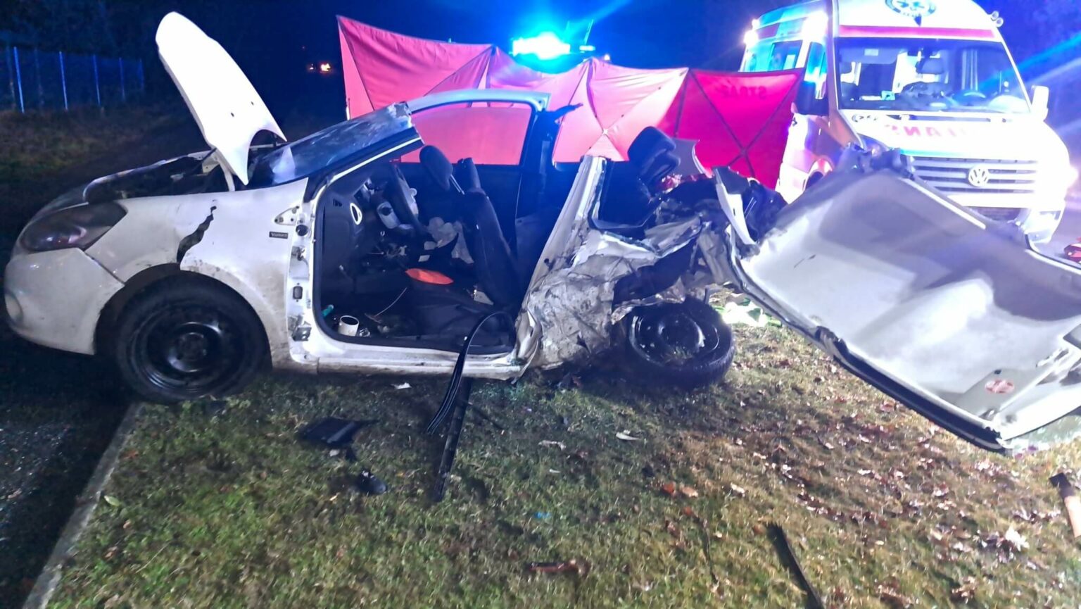 Wypadek na DW289 - Wypadek Zasieki. Wypadek Lubsko