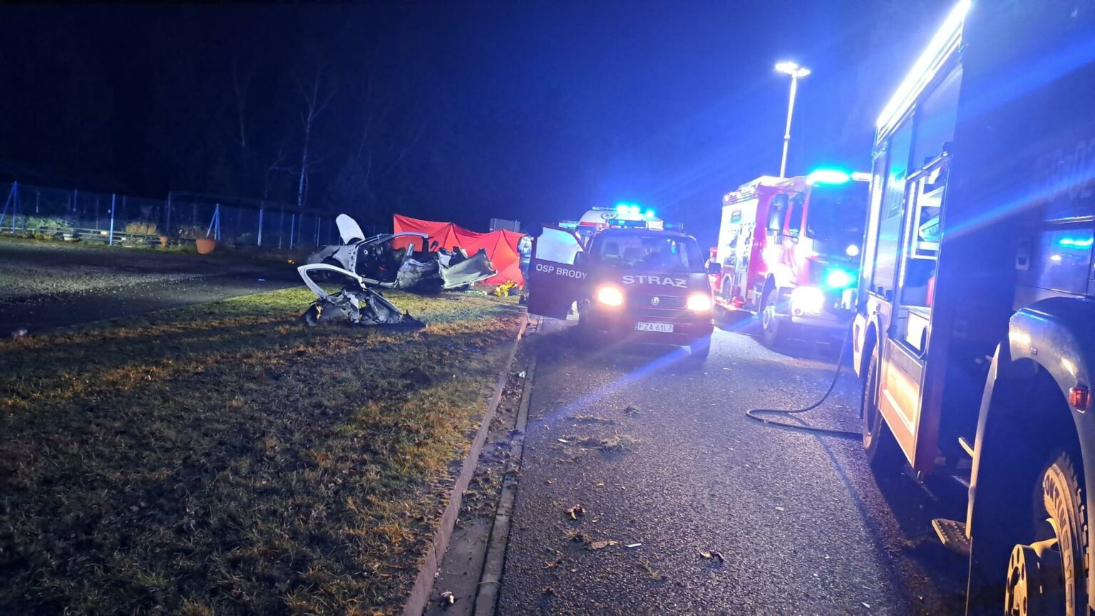 Wypadek na DW289 - Wypadek Zasieki. Wypadek Lubsko