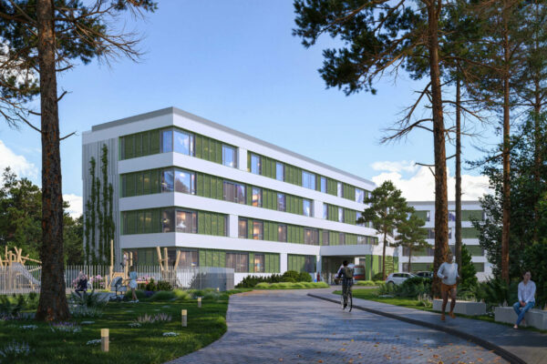 nowy szpital psychiatryczny Zielona Góra Wyspiańskiego