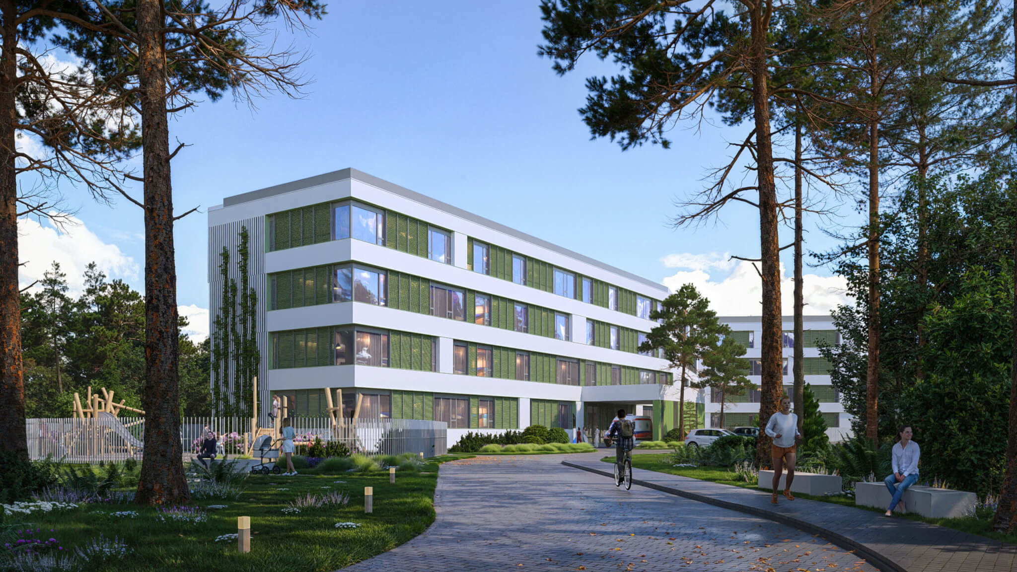 nowy szpital psychiatryczny Zielona Góra Wyspiańskiego