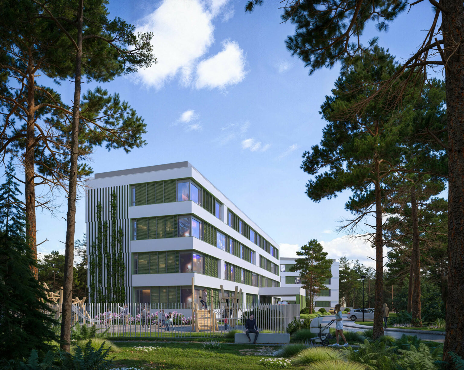 nowy szpital psychiatryczny Zielona G&oacute;ra Wyspiańskiego