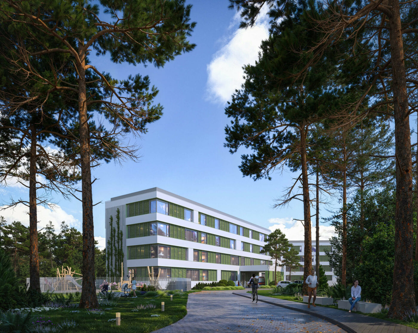 nowy szpital psychiatryczny Zielona G&oacute;ra Wyspiańskiego