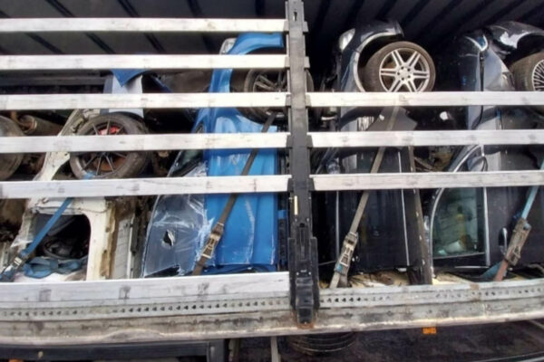 nielegalny transport odpadów granica Świecko - kontrola ITD