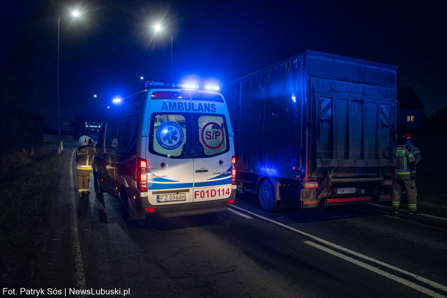 Wypadek na DK27 - Wypadek Nowogr&oacute;d Bobrzański