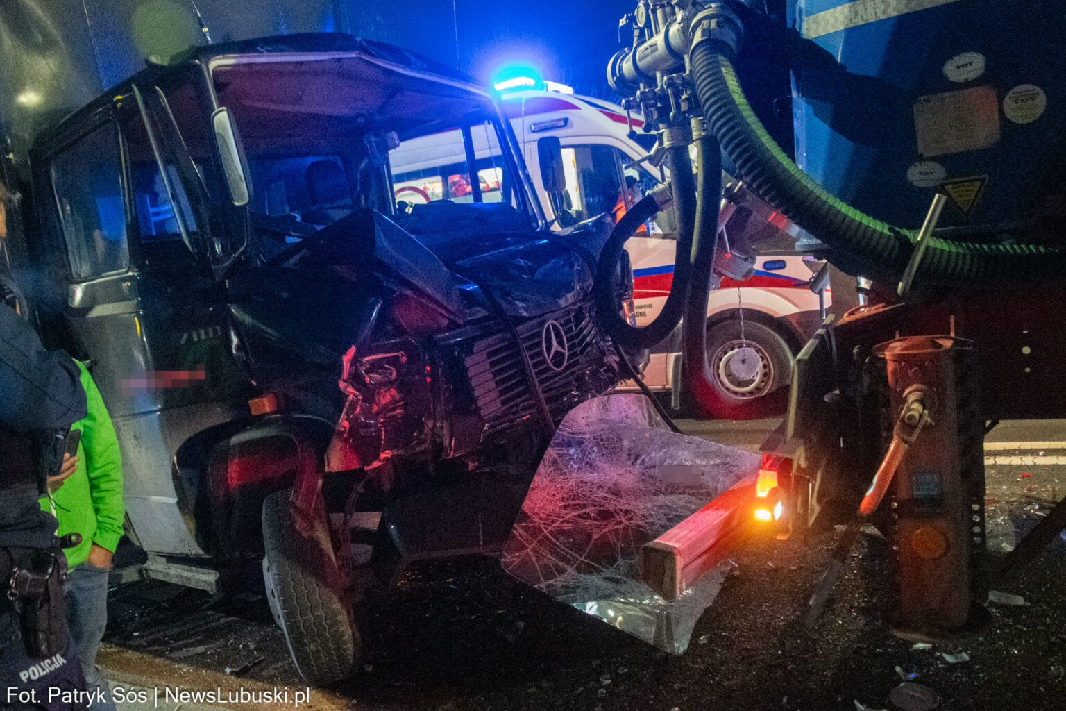 Wypadek na DK27 - Wypadek Nowogr&oacute;d Bobrzański