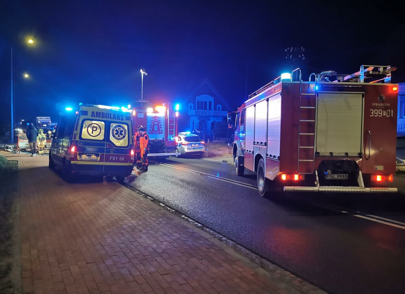 Wypadek na DK29 - Wypadek Cybinka