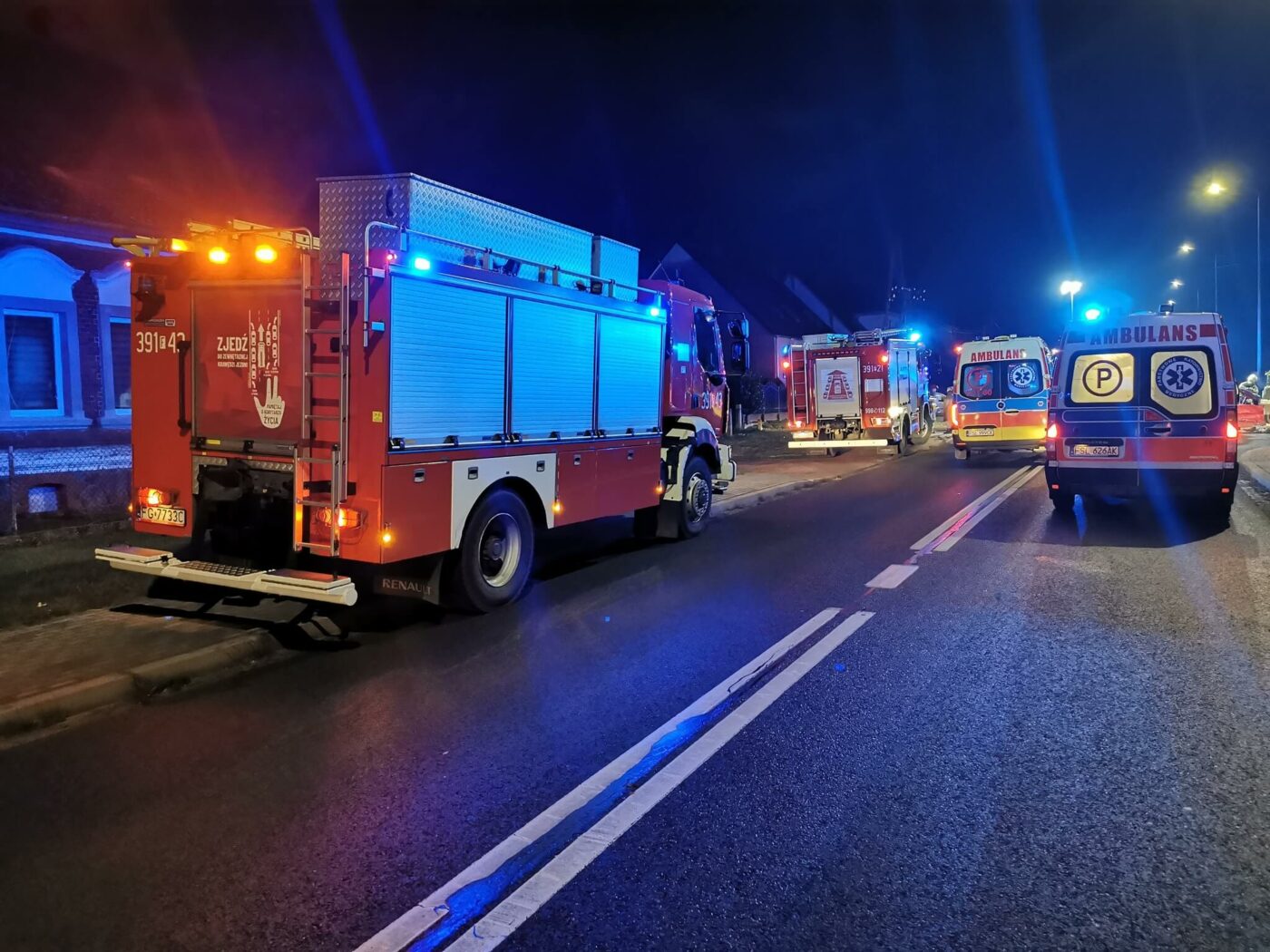 Wypadek na DK29 - Wypadek Cybinka