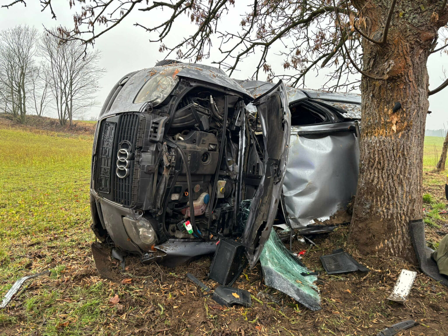 Wypadek na DW136 - Wypadek Lubniewice