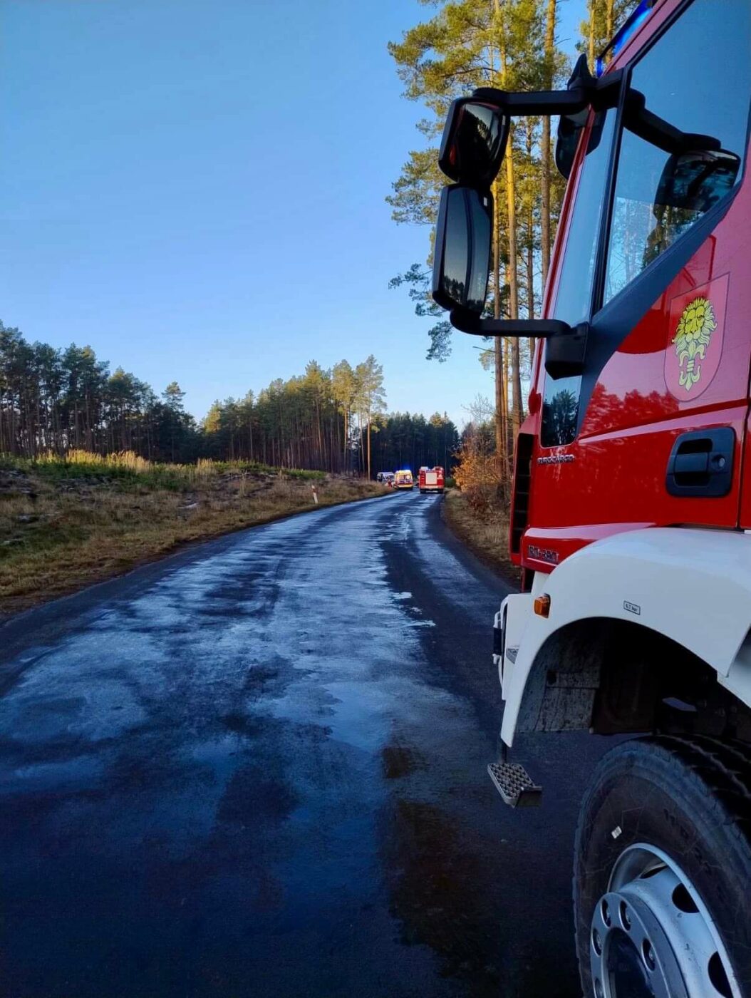 Wypadek Lubsko - Wypadek Dłużek. Straż Graniczna