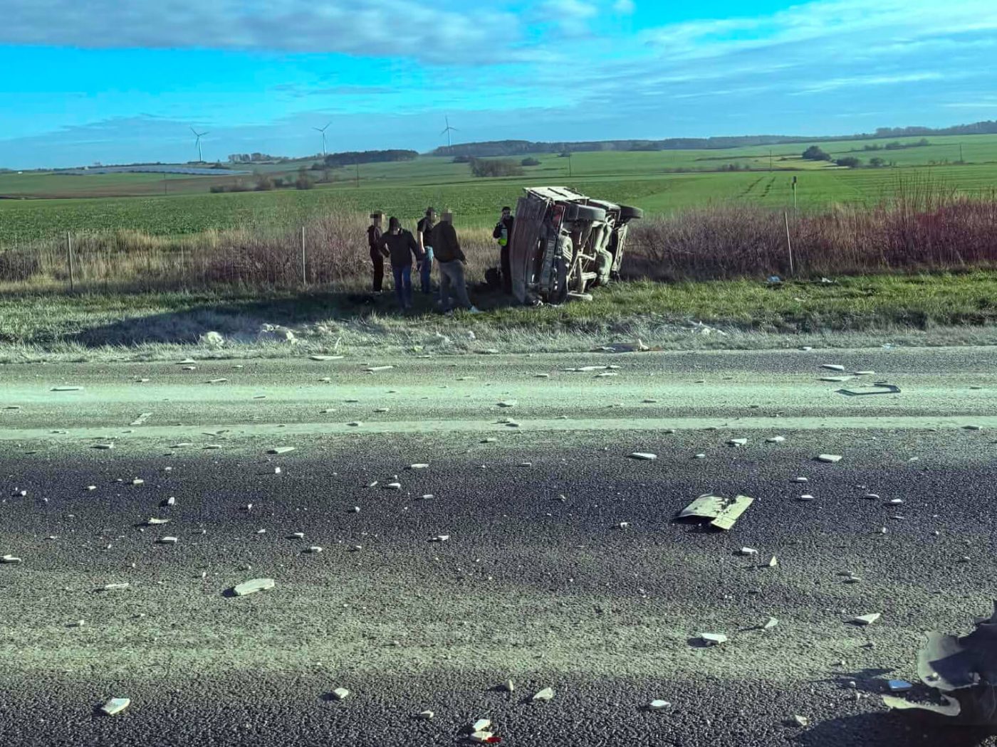 Wypadek na S3 - Wypadek Świebodzin. Sytuacja na S3