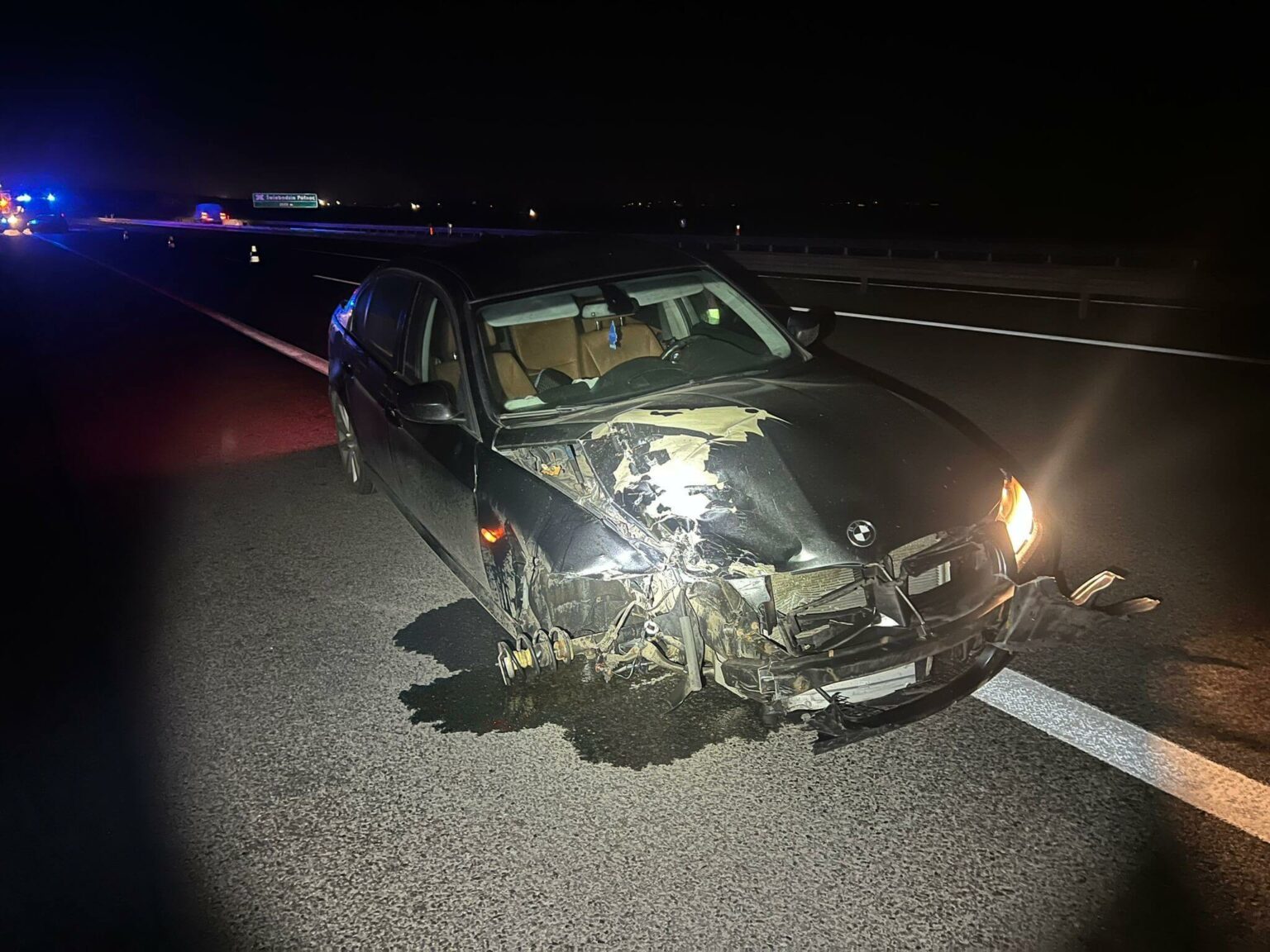 Wypadek na S3 - Wypadek Świebodzin. Sytuacja na S3