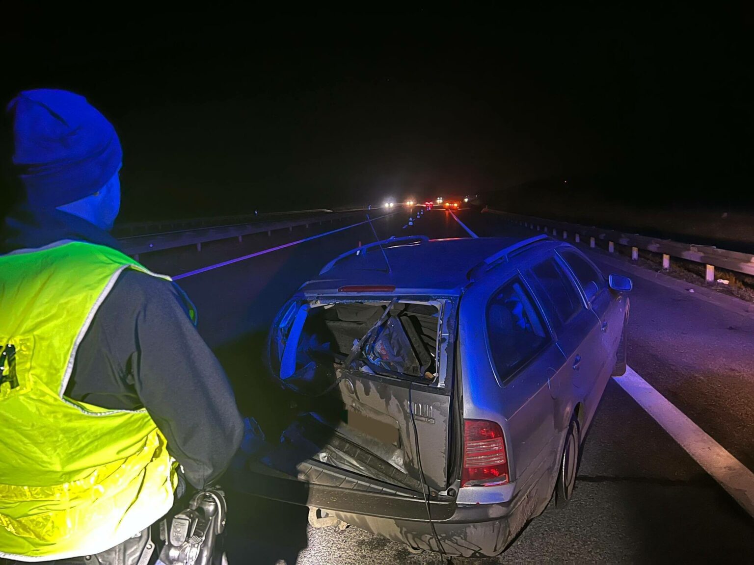 Wypadek na S3 - Wypadek Świebodzin. Sytuacja na S3