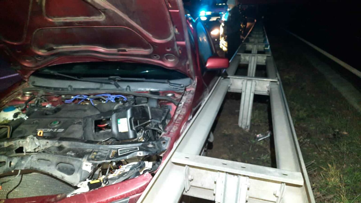 Wypadek na S3 - Wypadek Zielona G&oacute;ra