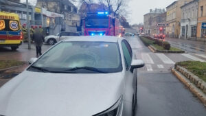 Wypadek w Świebodzinie. Potrącenie pieszej – wezwano służby