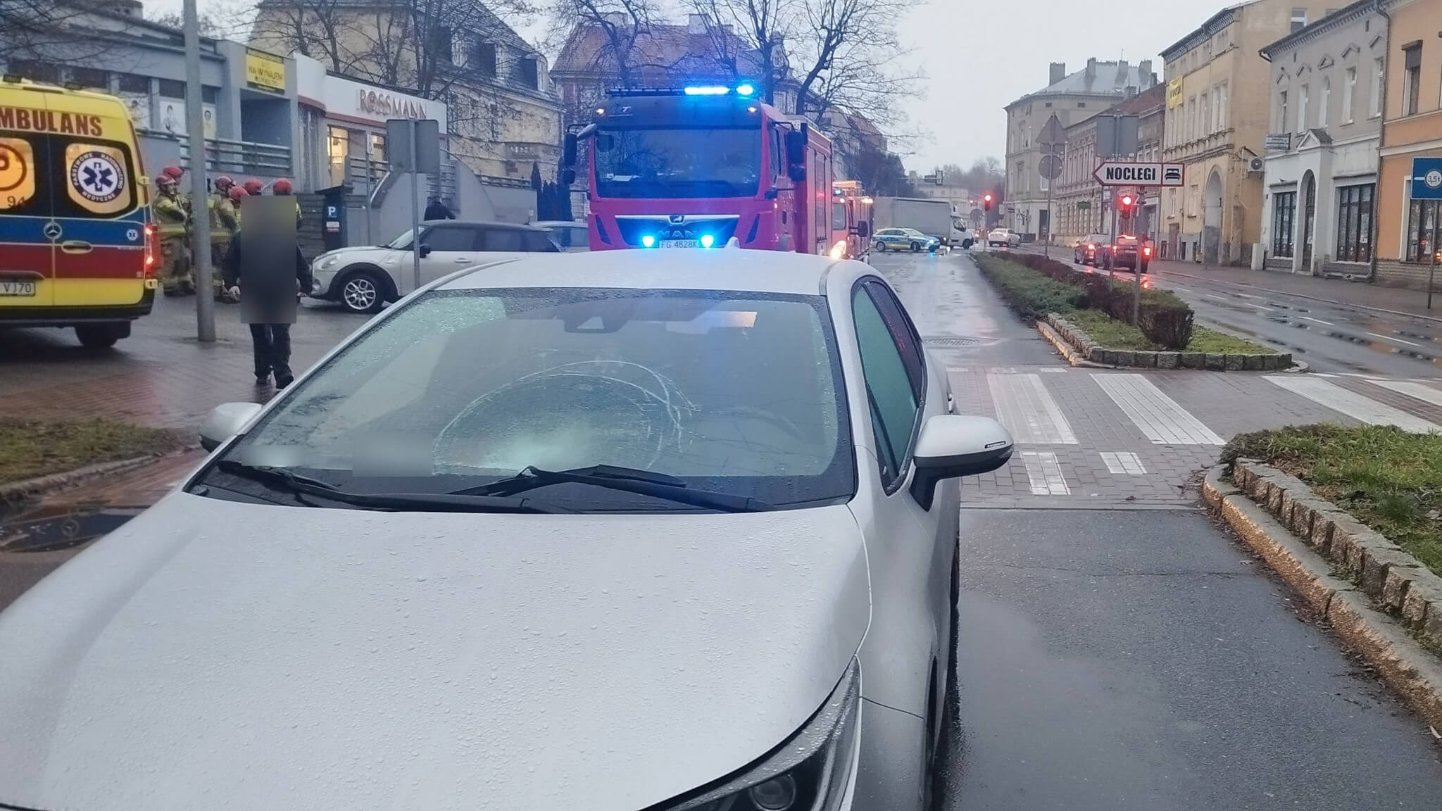 Wypadek Świebodzin - Potrącenie Świebodzin